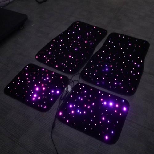  Starlight Fiber Optic car rugs mat light